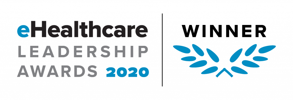 eHealthcare Leadership Awards 2020 Winner badge