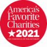 America's Favorite Charities 2021 seal