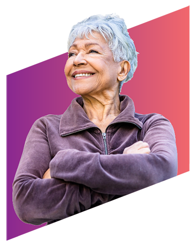 Smiling senior woman