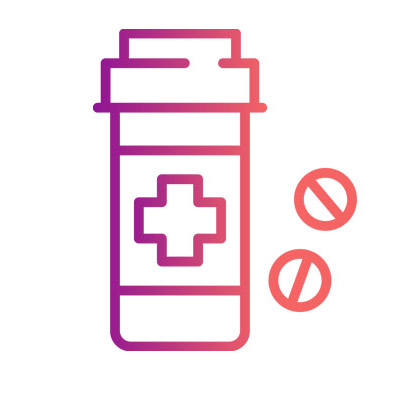 icon of medication bottle