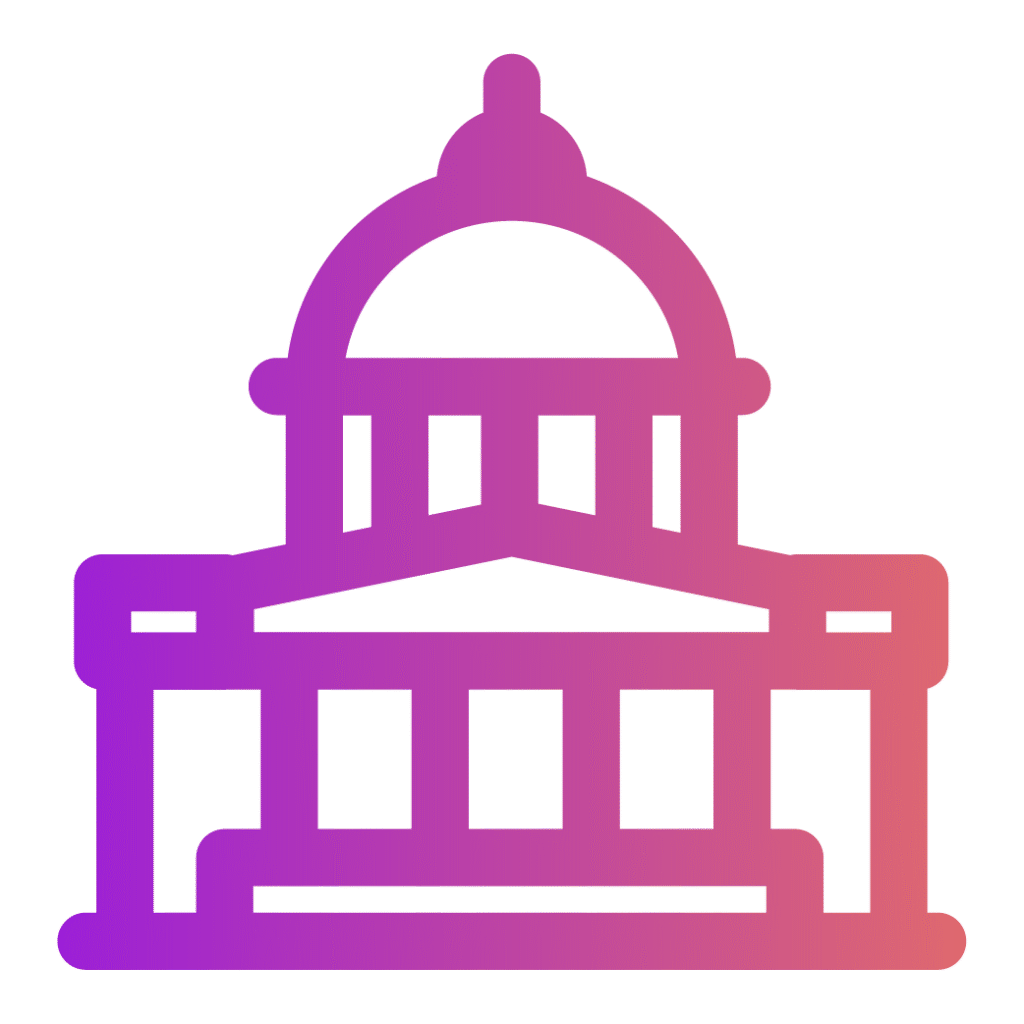 icon of a government building