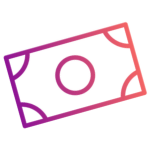 icon of a dollar bill